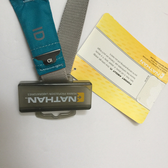 Nathan Blue Teal Running Pack Belt NWT main image 4
